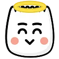 TikTok Angel emoji ([angel])