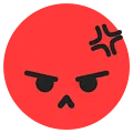 TikTok Angry emoji ([angry])