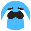 TikTok Cry emoji ([cry])