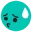TikTok Embarrassed emoji ([embarrassed]) - 32x32