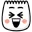 TikTok Excited emoji ([excited]) - 32x32