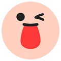 TikTok Funny face emoji ([funnyface])