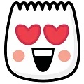 TikTok Loveface emoji ([loveface])