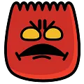 TikTok Rage emoji ([rage]) - 120x120