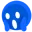 TikTok Scream emoji ([scream]) - 32x32