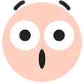 TikTok Surprised emoji ([surprised]) - 120x120